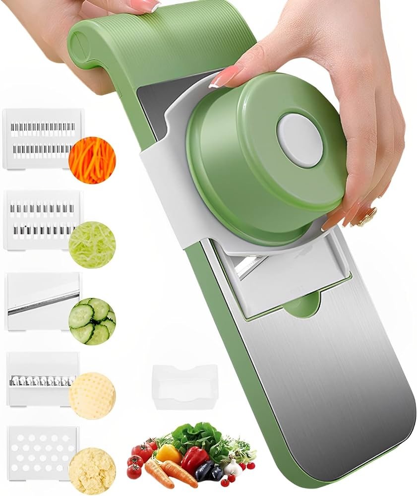 Multifunctional Adjustable Mandoline Vegetable Slicer & Cutter