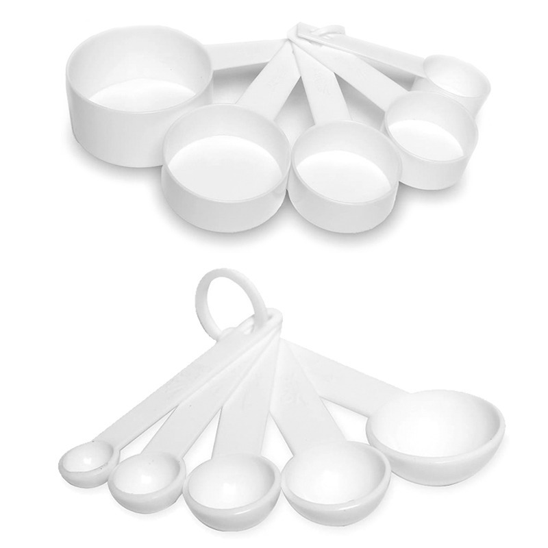 Plastic Measuring Spoons Cups Measuring Set Tools For Baking Coffee - Image 3